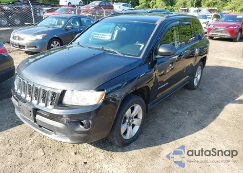 2012 Jeep Compass Latitude z USA, uszkodzony, nr VIN 1C4NJDEB0CD659097